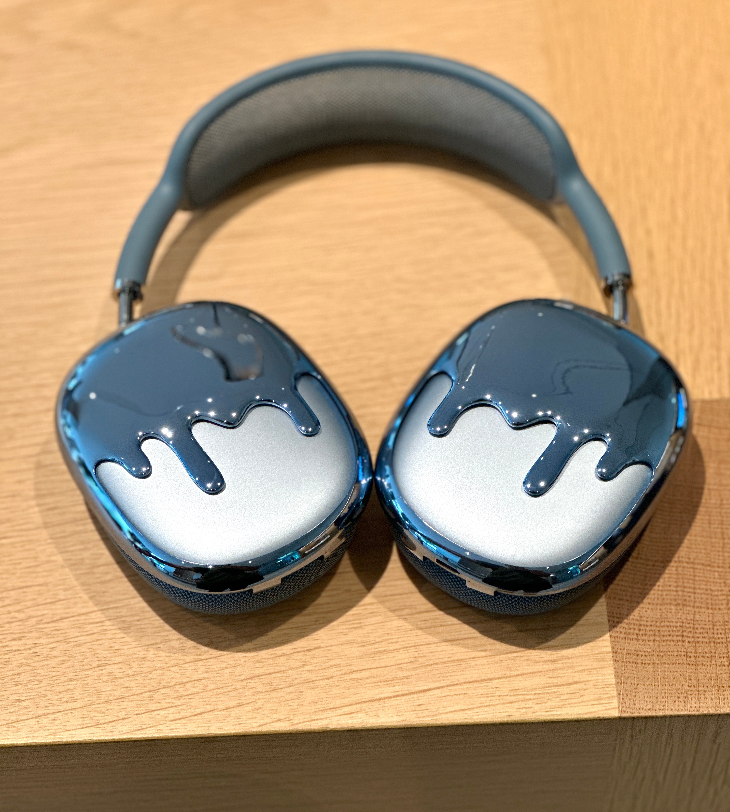 Airpods max シルバー　qlix drip framesセット Drip Frames (Silver) – qlix