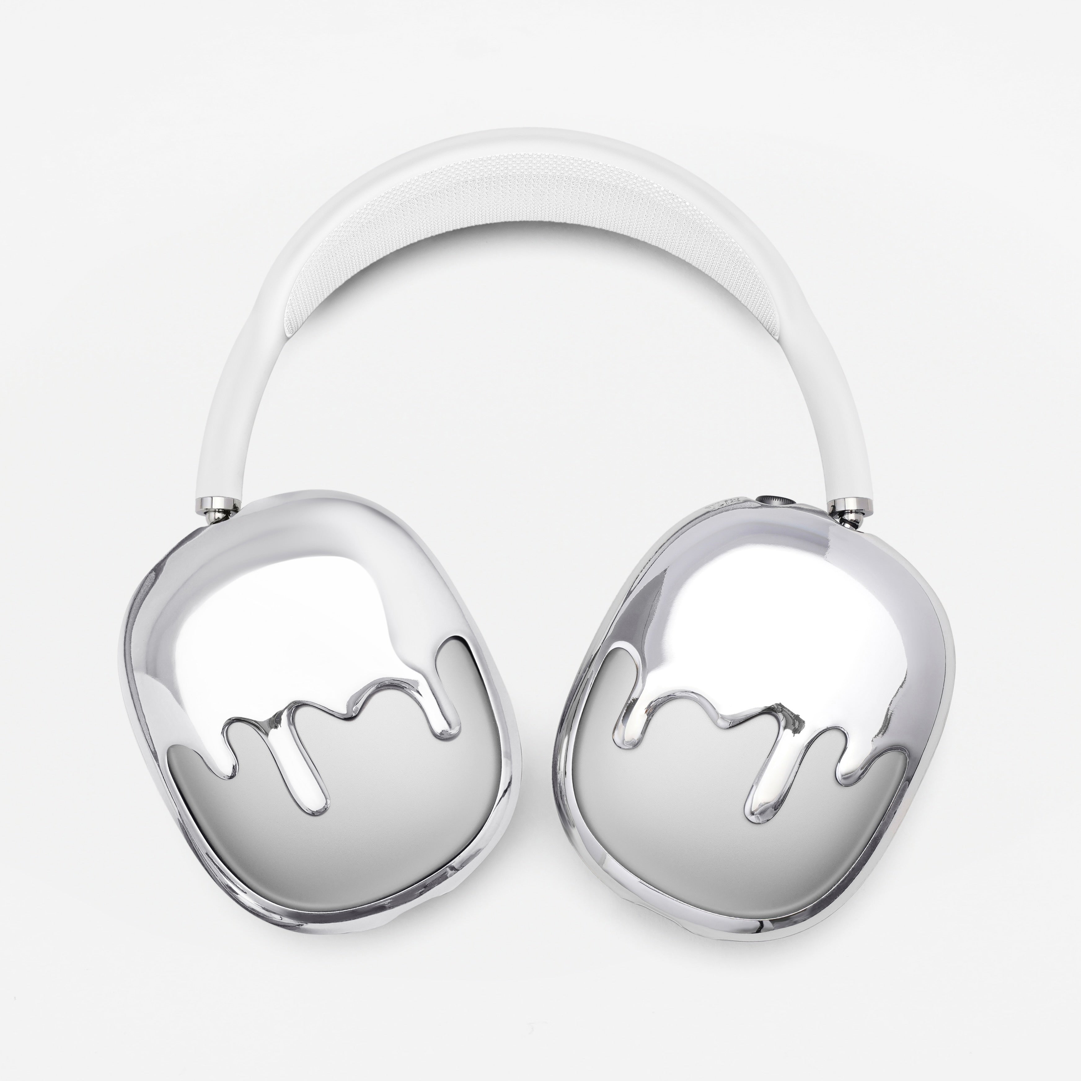 Drip Frames for AirPods Max (Silver)