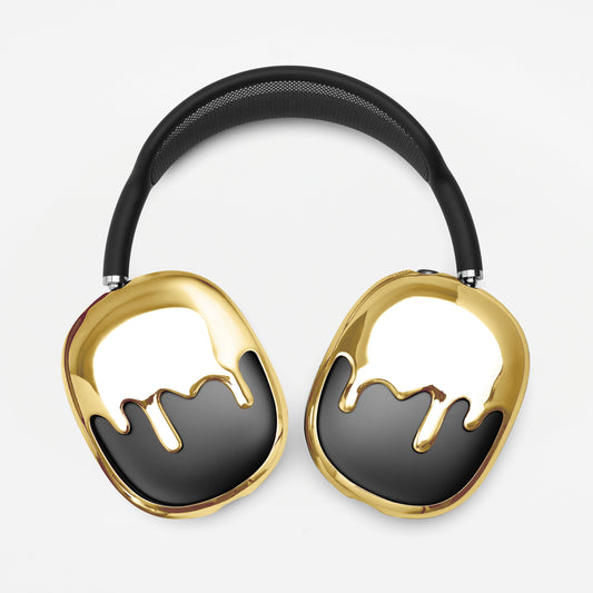 Drip Frames for AirPods Max (Gold)