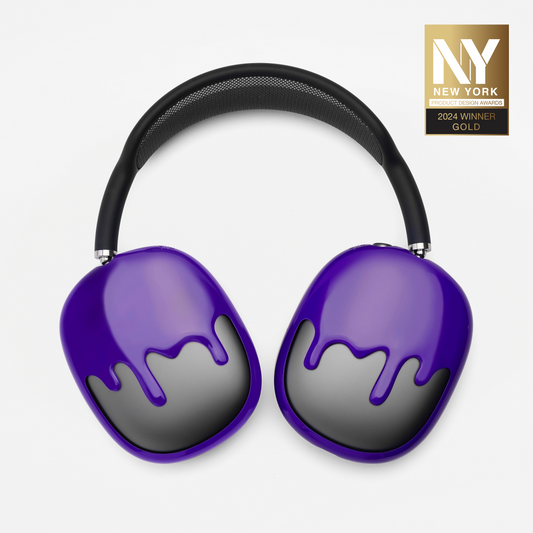 Drip Frames for AirPods Max (Purple)